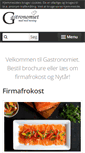Mobile Screenshot of gastronomiet.dk